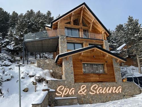 Les Angles Ski Chalet | Chalet cosy Spa & Sauna privatifs Les Angles