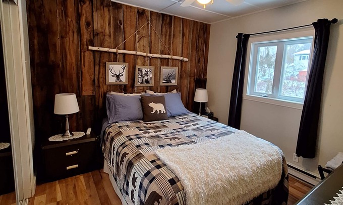 Saint-Remi-de-Tingwick Ski Chalet | Chalet du Ruisseau Avec Spa - Ski, Quilles, Golf, Lac ou Détente?