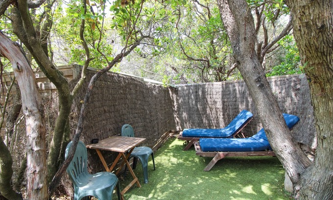 Coti-Chiavari Cabin | Chalet 'De La Plage Evasion' with Sea View, Wi-Fi and Air Conditioning