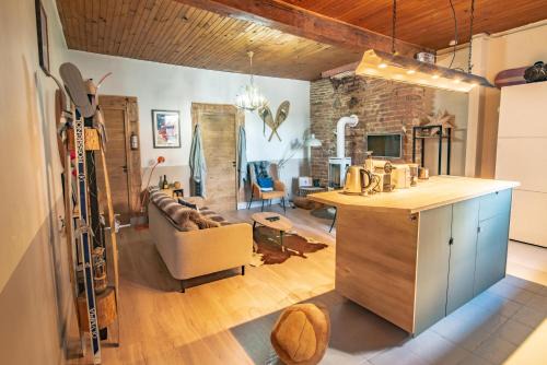 Secteur 2 Apartment | chalet de montagne Style sur le Quai saint Laurent et Bastille