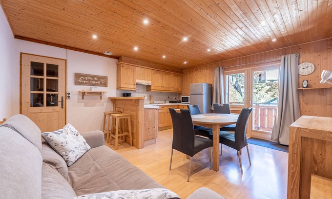 La Giettaz Apartment | Chalet des Aravis - Appt 7 voyageurs