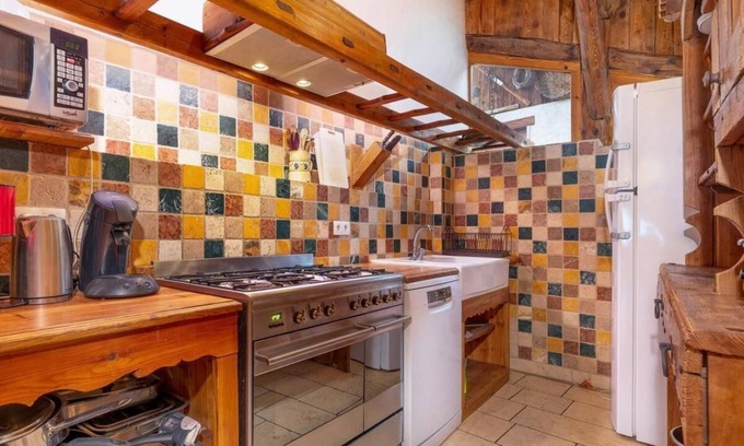 Nancroit Ski Chalet | Chalet, fitness, sauna, balcony, fireplace or stove, parking, tv, 125m², Peisey-Vallandry