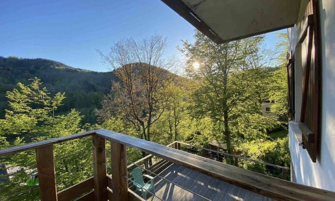 Lalaye Ski Chalet | Chalet Le Cocon du Val - house among the trees