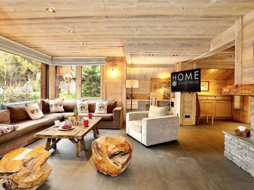 La Perriere Ski Chalet | Chalet moderne 5* à Courchevel La Tania - 12 pers, jacuzzi, sauna, skis aux pieds, cheminée, cinéma - FR-1-575-154