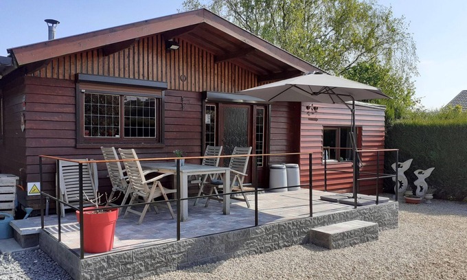 Somme-Leuze House | Chalet Nutons in Somme-Leuze with barbecue