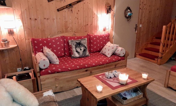 La Joue du Loup Ski Chalet | Chalet rénové 6 pers avec WIFI et parking gratuit à La Joue du Loup - FR-1-504-128