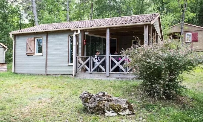 Daglan Ski Chalet | Chalet R VE (5 pers) 2 Schlafzimmer - Klimaanlage - überdachte Terrasse 5 persons