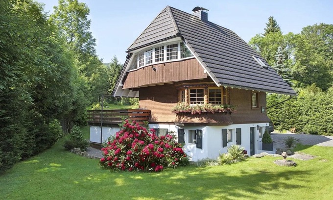 Hinterzarten Ski Chalet | Chalet 'Schwarzwald- Am Birkenhain' with Wi-Fi