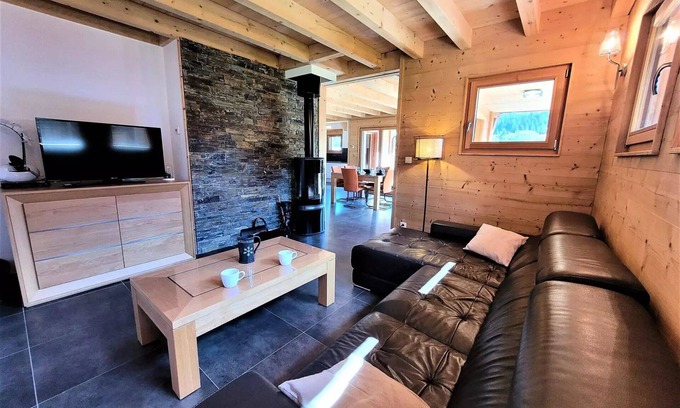 Les Gets Ski Chalet | Chalet Source Des Granges - individual chalet 6 people , with view