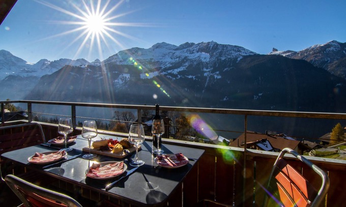 Wengen Apartment | Chalet Sterndolde Penthouse