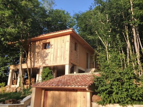 Carsac-Aillac House | chalet sur pilotis en perigord