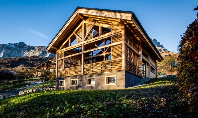 Servoz Ski Chalet | CHALET TOUTBLANC LUX DESIGN FACING MONT-BLANC