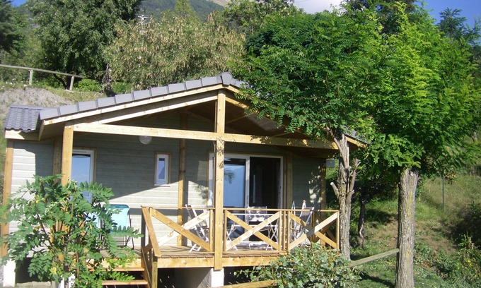 Saint-Andre-d'Embrun Ski Chalet | Chalet with breathtaking view of Lake Serre-Ponçon