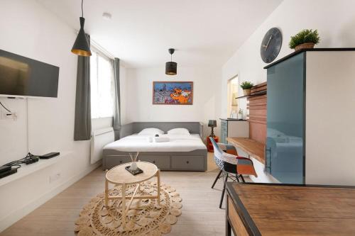 Saint Michel - Mairie Apartment | Chaleureux Studio 2 pers