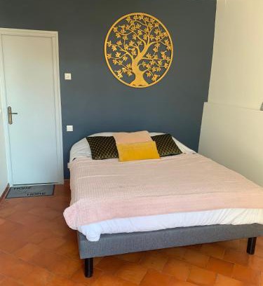 Gignac Bed & Breakfast | Chambre 1 jardin