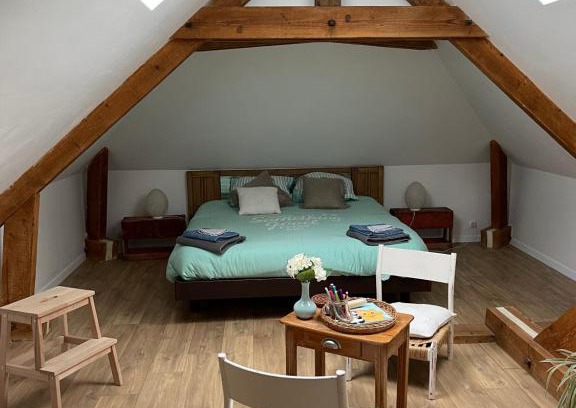 Freneuse Bed & Breakfast | Chambre ambiance campagne chic