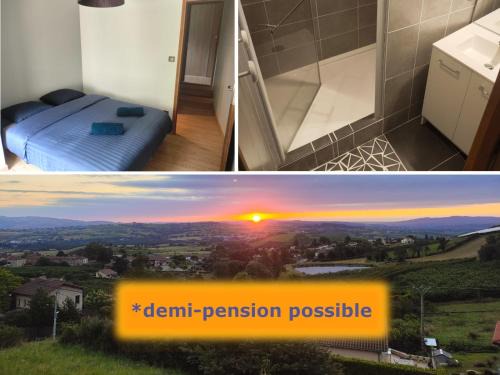 Saint-Romain-de-Popey House | Chambre avec salle de bain privative - Literie qualité - Calme - Simplicité