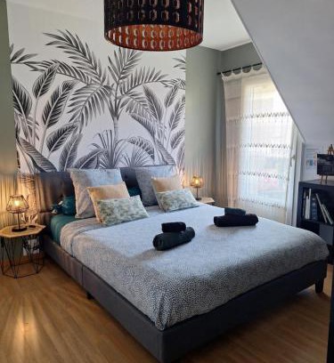 Brive-la-Gaillarde House | Chambre climatisée au cœur de brive avec téléviseur connecté wifi Netflix