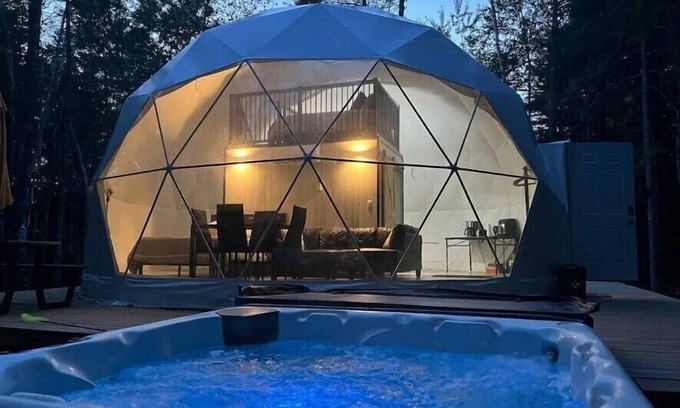 Chamcook Cottage | Chamcook Dome(Priv.Big Hot Tub/Firepit/BBQ)