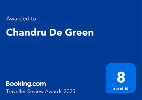Chennai Hotel | Chandru De Green