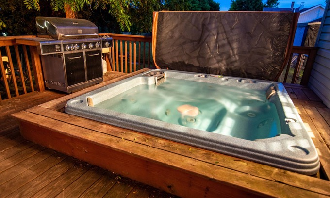 Charlevoix House | Charlevoix Family Home ~ In Town Home, Newly Renovated, Fire Pit, Hot Tub!