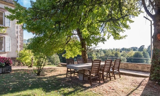 Fougerolles-Saint-Valbert Cottage | Charming Manor with Covered Pool and WiFi in the Southern Vosges