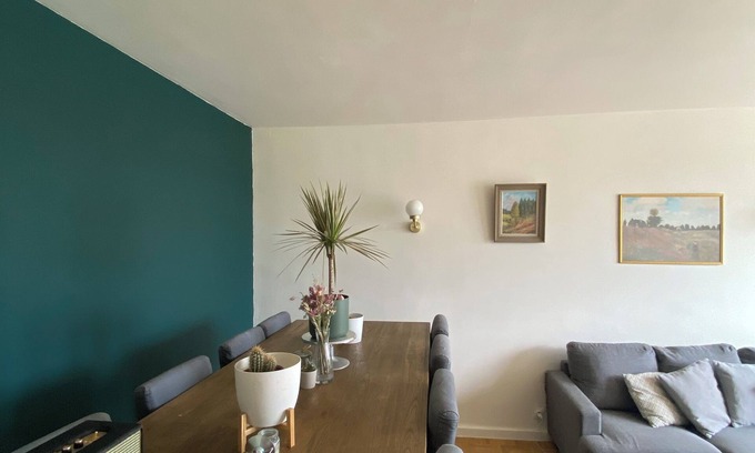 Epinay-sur-Seine Apartment | Charmant Appartement Avec vue Panoramique