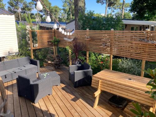 Claouey Other | Charmant mobil home camping Les Embruns