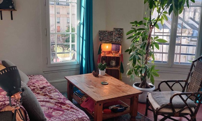 Quartier de la Folie-Mericourt Apartment | Charmant Studio Très Lumineux - Paris 11