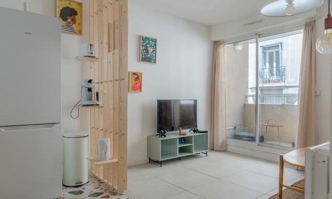 Le Camas Apartment | Charmant T2 avec balcon - Chaves
