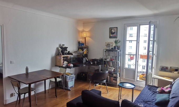 Saint-Vincent-de-Paul Apartment | Charmant T2 Paris 19ème