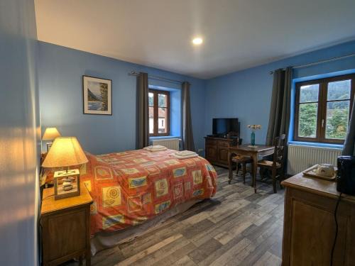 Rehaupal Bed & Breakfast | Charmante Chambre Myosotis avec Jardin et DVD - FR-1-589-665
