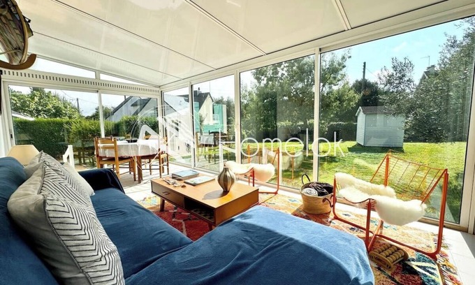 Kerroch House | Charmante maison de plain pied - 700m des plages