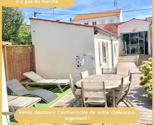 Fouras House | Charmante Maison Fourasine Centre-ville Jardin