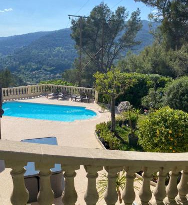 La Pointe Apartment | Charmante Villa à 15 min de Nice avec piscine