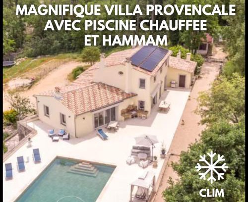 Callian Villa | Charmante villa avec grande piscine au calme