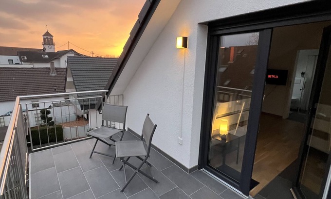 Neureut Sudlicher Teil Apartment | Charmantes Studio-apartment im Herzen von Karlsruhe