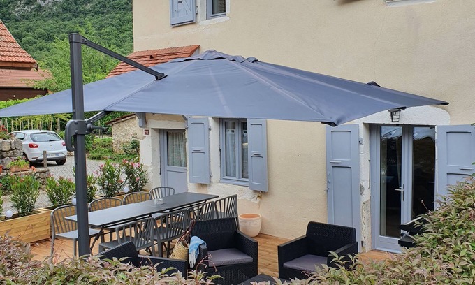 Saint-Pierre-de-Curtille Cottage | Charming Gîte 3* Lac du Bourget/Abbaye d'Hautecombe 6/8p