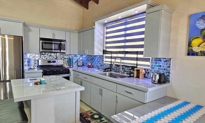 Estate Contant House | Charming 1-bedroom Breezy Pavilion + Solar Backup + Freshly Updated