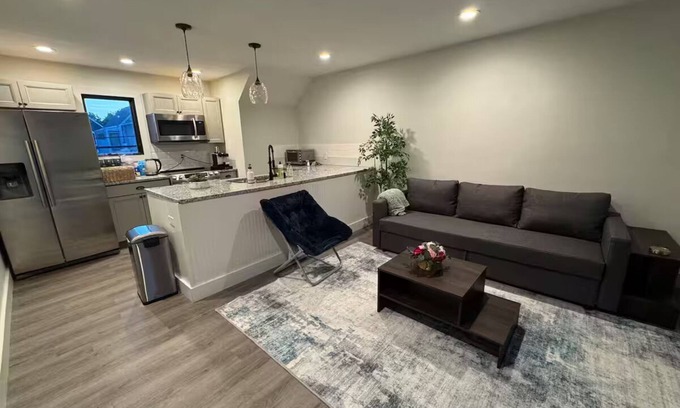 Herron Morton Apartment | Charming 1-bedroom carriage house apartment with private garage