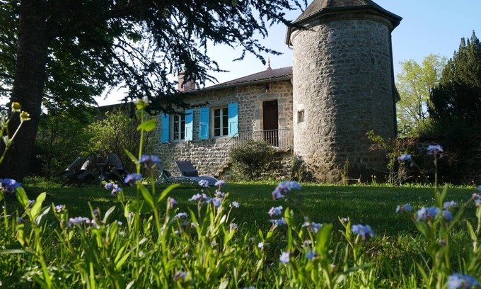 Marlhes Cottage | Charming 13th Century Cottage: Fireplace, WiFi, Garden, Near Shops & Hiking Trails