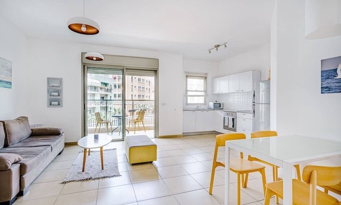 Jaffa Apartment | Charming 1BR Flea market Jaffa SAFE ROOM