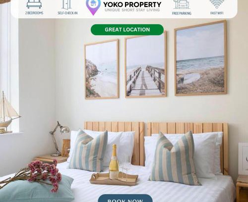 Saint Asaph Apartment | Charming 2 Bedroom Apartment in a Converted Chapel - Free Parking, Smart TV, Fast WiFi and Self-Check-In by Yoko Property
