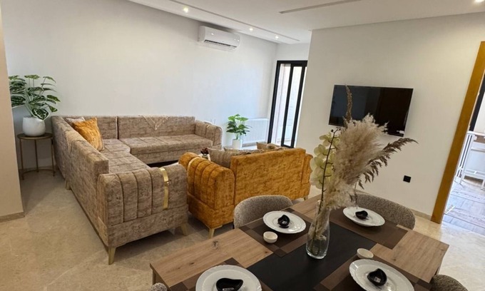 Sousse - Monastir Apartment | Charming 2-bedroom apartment with WiFi, AC in welcoming Sousse