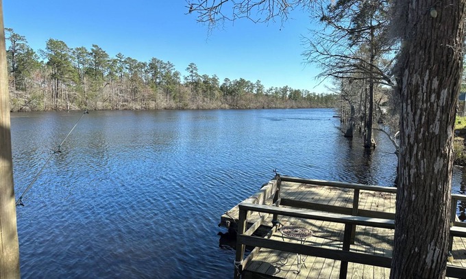 Ash Cottage | Charming 2-bedroom riverside cottage near beaches with huge bar and deck to fish