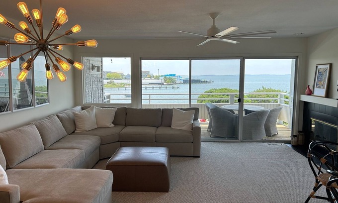 Rehoboth by the Sea House | Charming 2-bedroom townhome with sweeping bay views in Dewey Beach