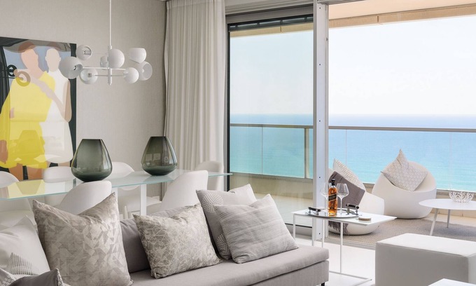 Netanya Apartment | Charming 2 bedroom with fantastic Sea View