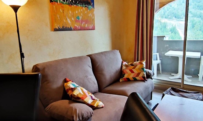 Isola Apartment | Charming 2-room apartment in Isola 2000 close to slopes