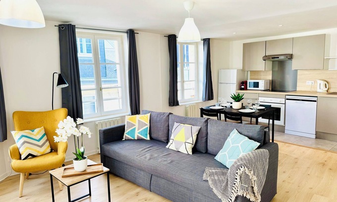 Quartier Vieux Marche-Cathedrale Apartment | Charming 2 Rooms - Hyper center de Rouen