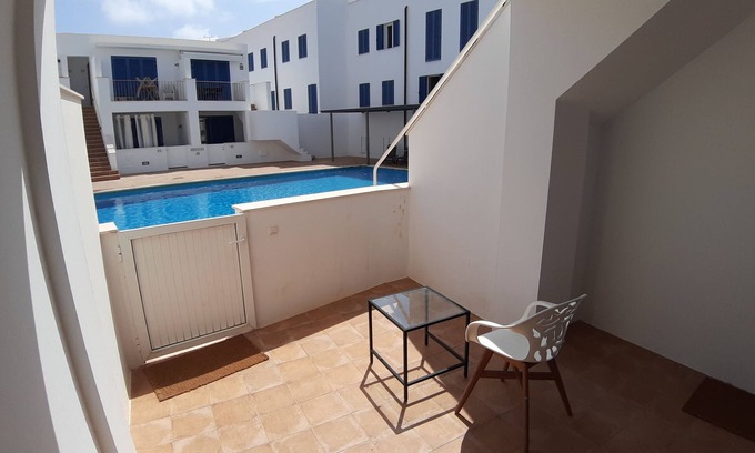 Pilar de la Mola Apartment | Charming 2BR/2BA apartment with pool - 32 nights minimum!